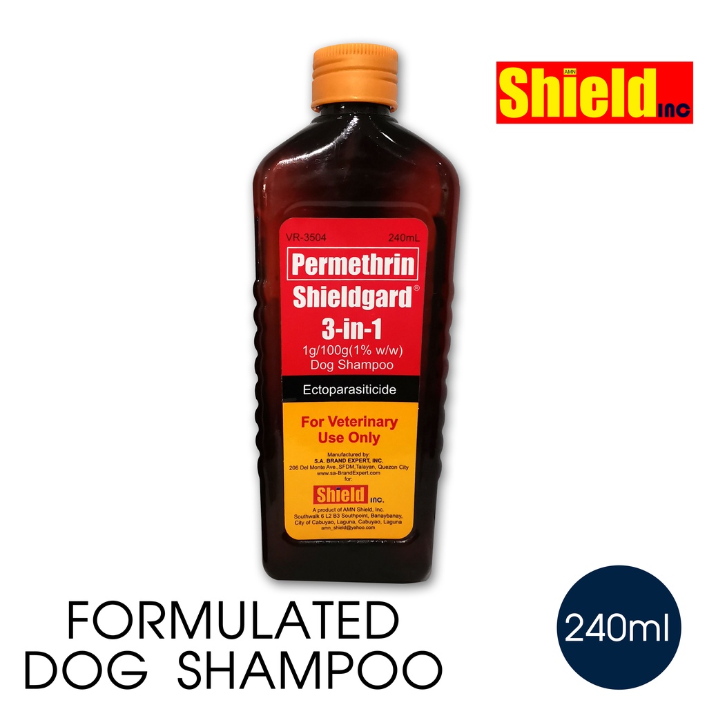 Permethrin dog shampoo best sale