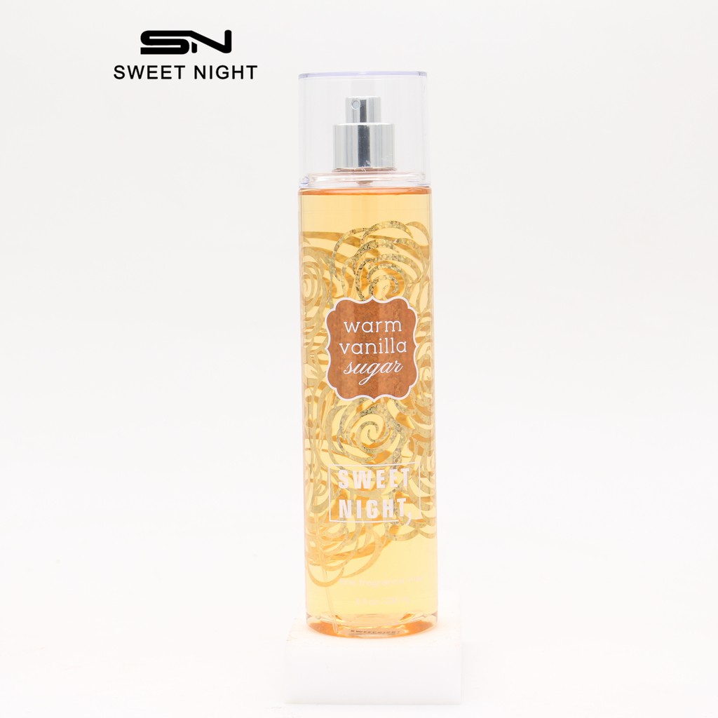 Sweet Night Perfume Warm Vanilla Sugar Fragrance Body Mist 236ML ...