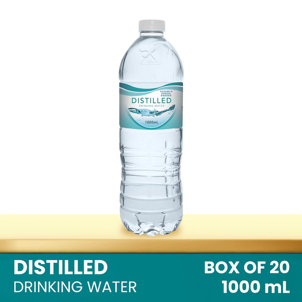 Nature's Spring Distilled Water 1 Liter Shopee Philippines