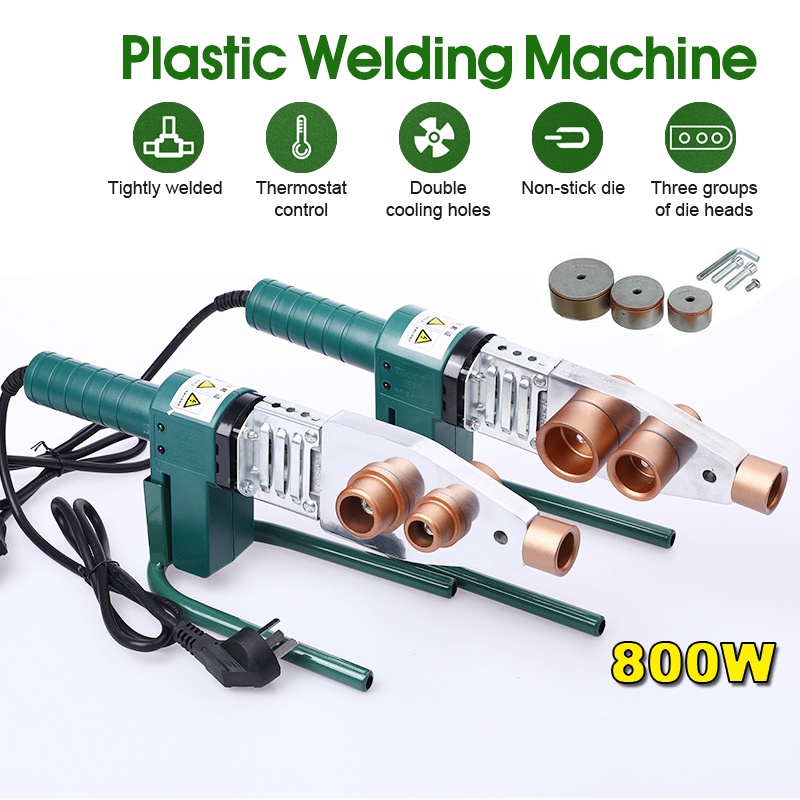 Fusion Machine PPR Pipes Fiber Optic Heater Machine Set Water Pipe