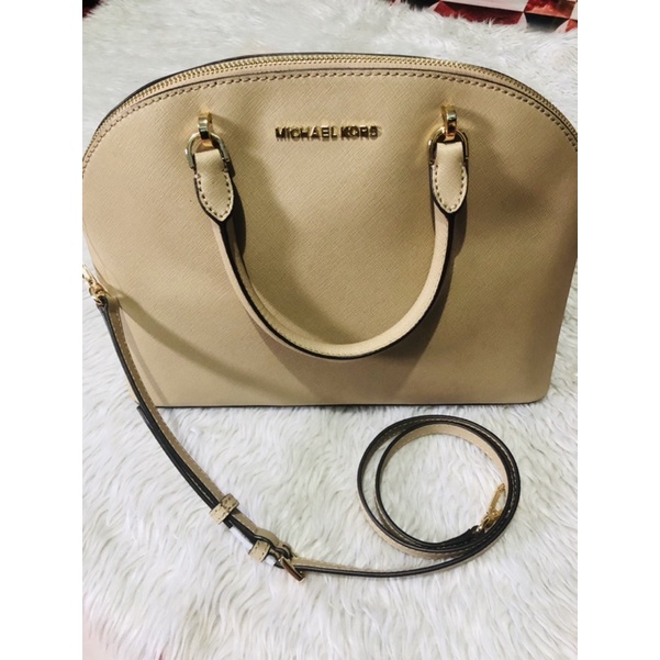 Michael kors emmy lg dome satchel sales