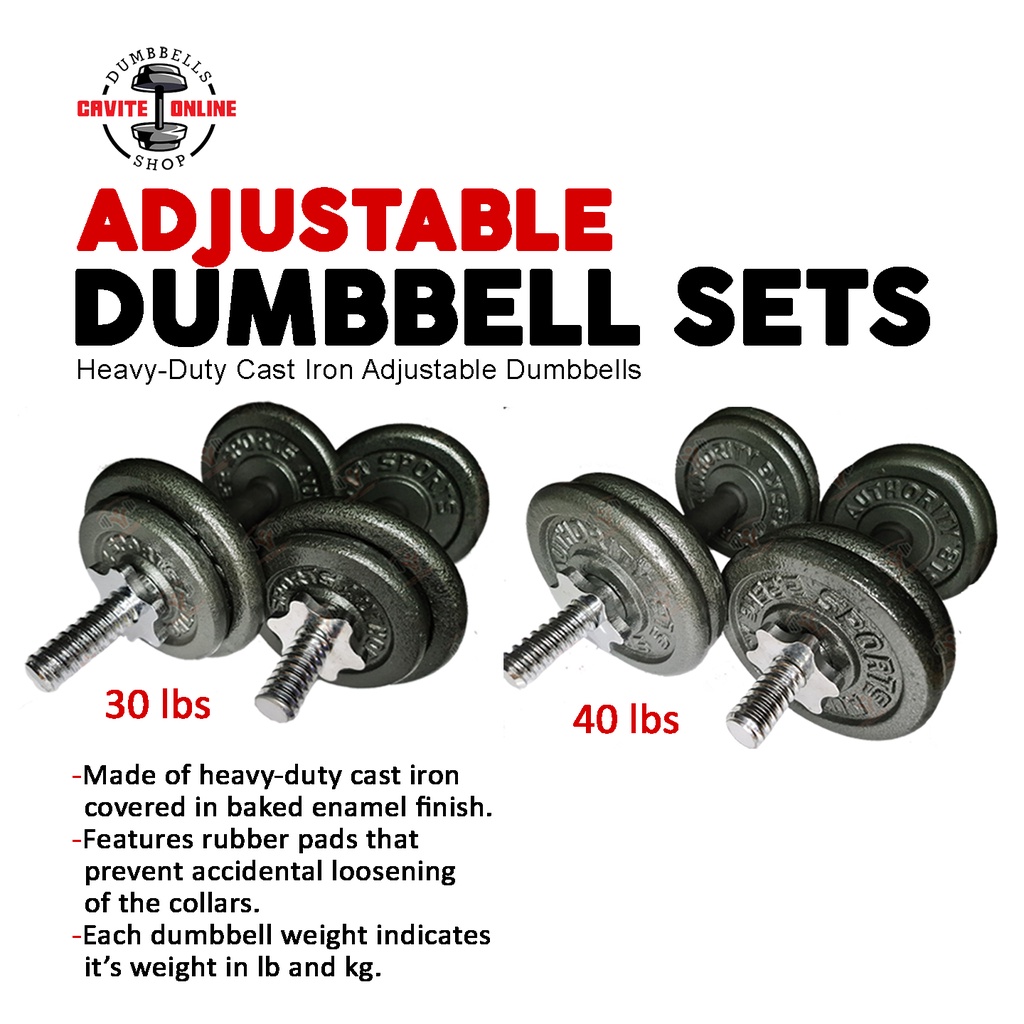 Dumbbells 40 discount lbs for sale