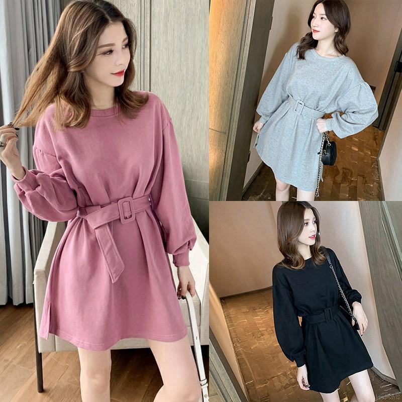 Long sleeve dress shopee best sale