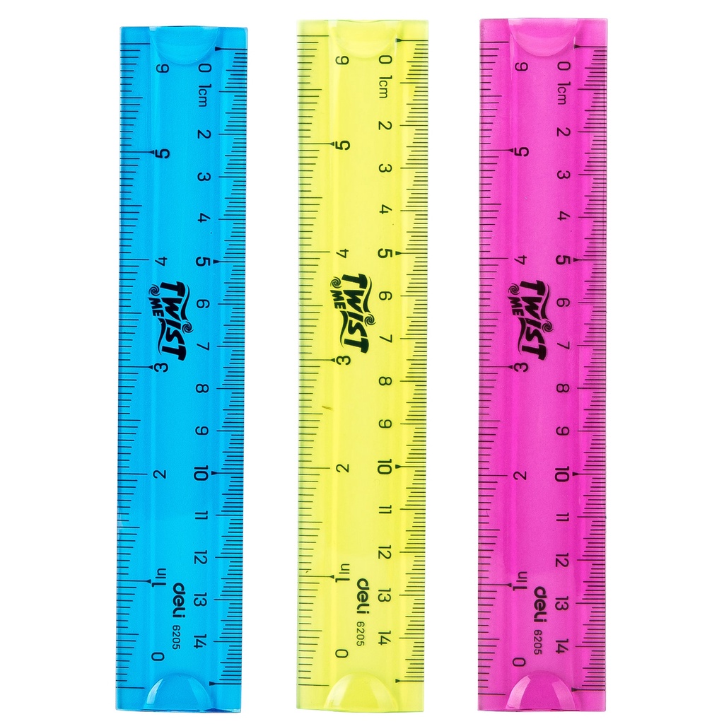 Deli Soft Ruler 6-inch 6205 | Shopee Philippines