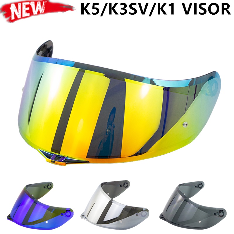 Full Face Helmet Visor For AGV K5 K3SV K1 Motorcycle Helmet Visors Casco Moto K1 Visor Capacete