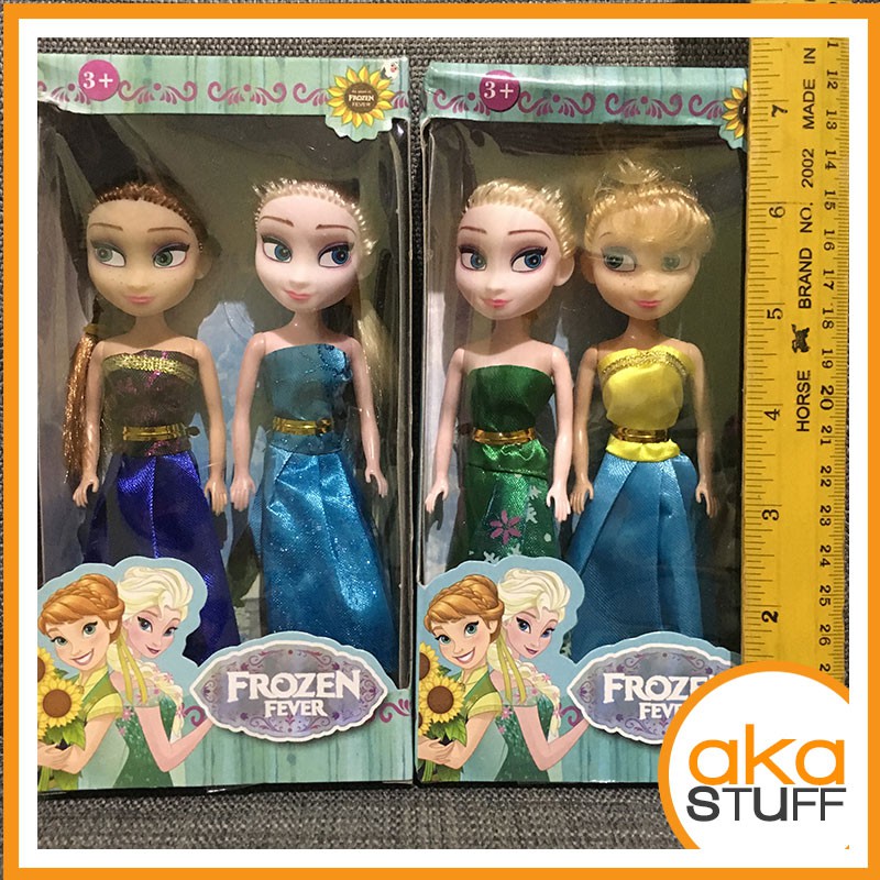 Frozen Anna And Elsa Cake Topper Toy Figure Shopee Philippines