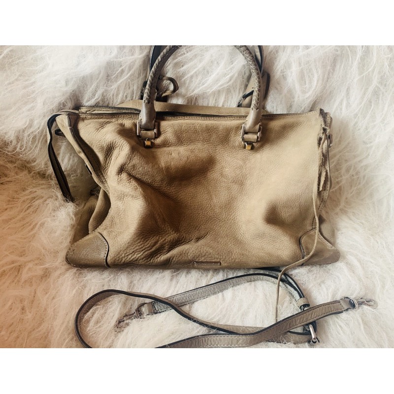 Rebecca minkoff best sale regan nubuck satchel