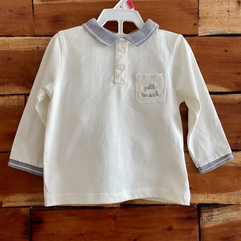 Baby long sleeve polo shirts hotsell
