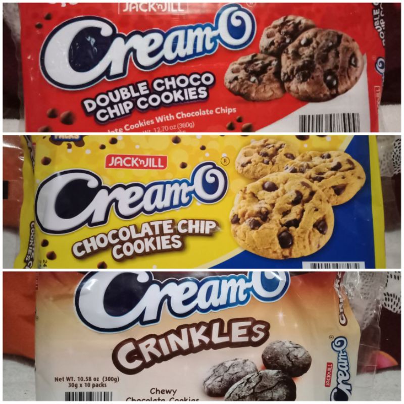 CreamO double choco chip cookies 10packs Shopee Philippines