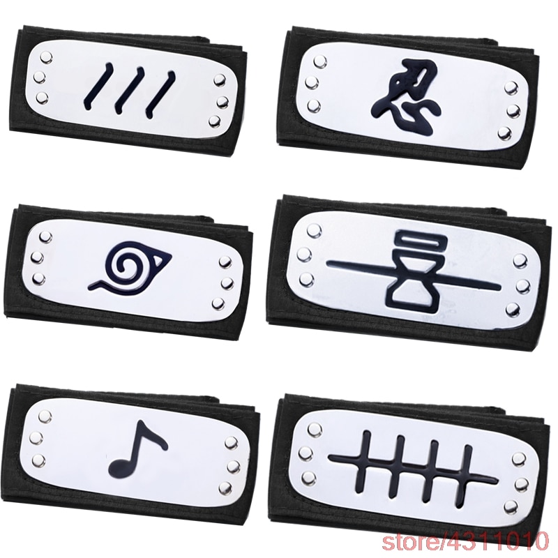 Anime Naruto Headband Naruto Bandage Cosplay Uzumaki Kakashi Akatsuki ...