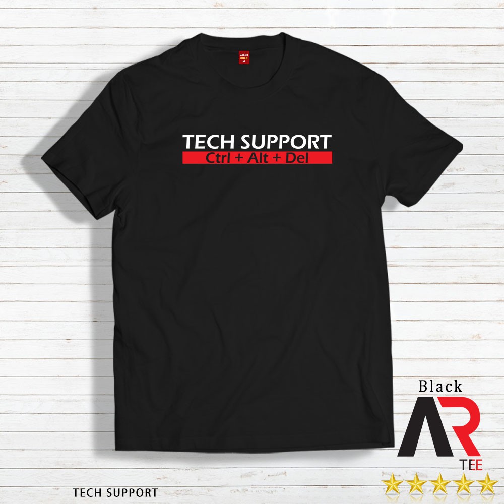 Artees IT v8 Tech Support Ctrl Alt Dlt Customized Shirt Unisex