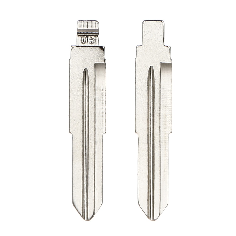 Jual Flip Remote Entry Key Fob Case Uncut Blank For Land Rover 2 Di - Foto 4