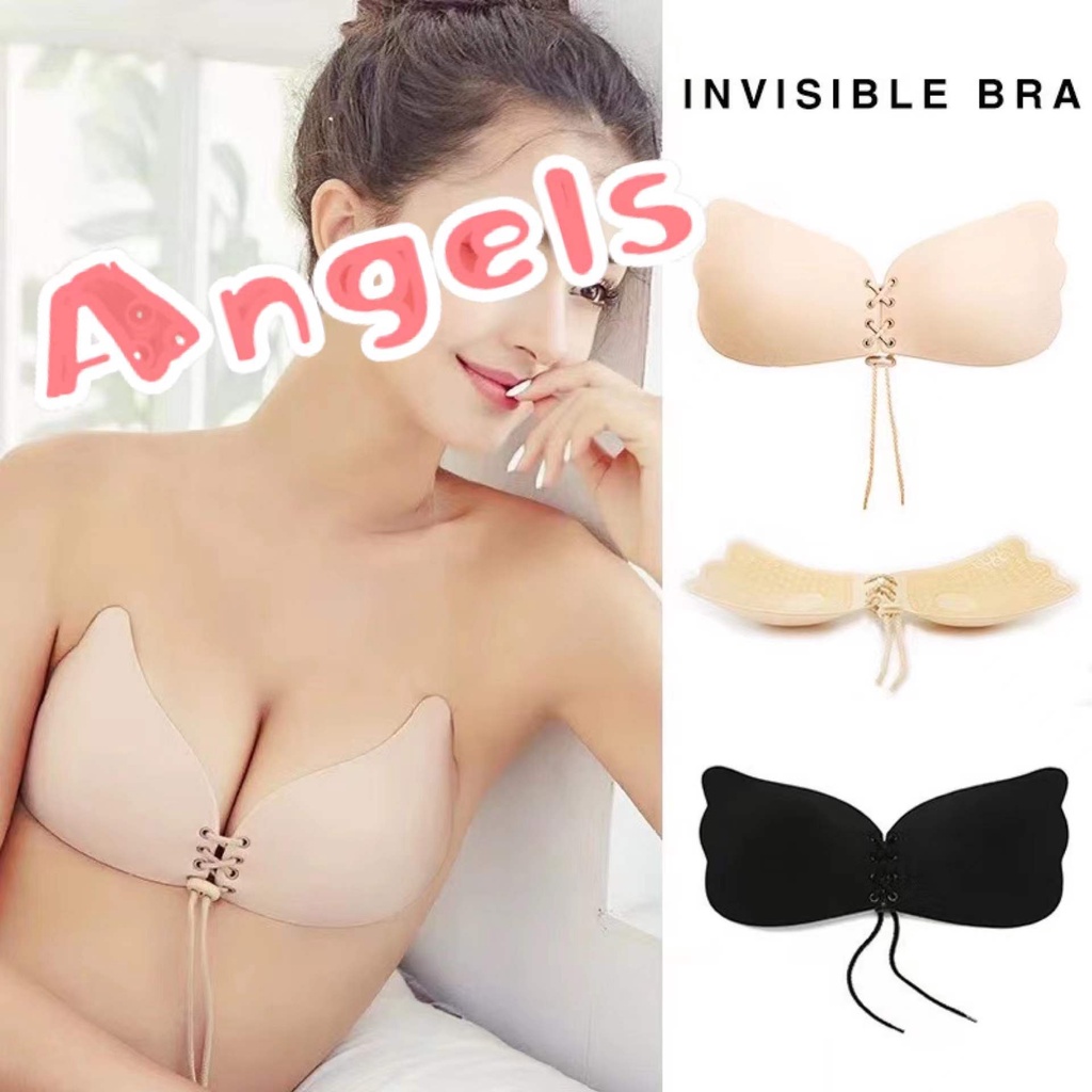 Invisible Silicone Push-Up Strapless Backless Self-Adhesive Magic Stick  Invisible Bra