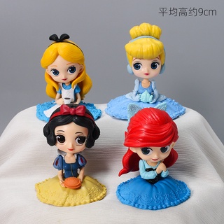 20cm Princess Teapot Action Figure Disney Little Mermaid Bell