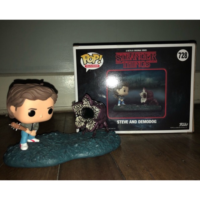 Steve and demodog funko sales pop