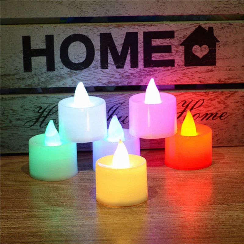 Christmas Decoration LED Candle Light Multicolor Change Flashing Lamp