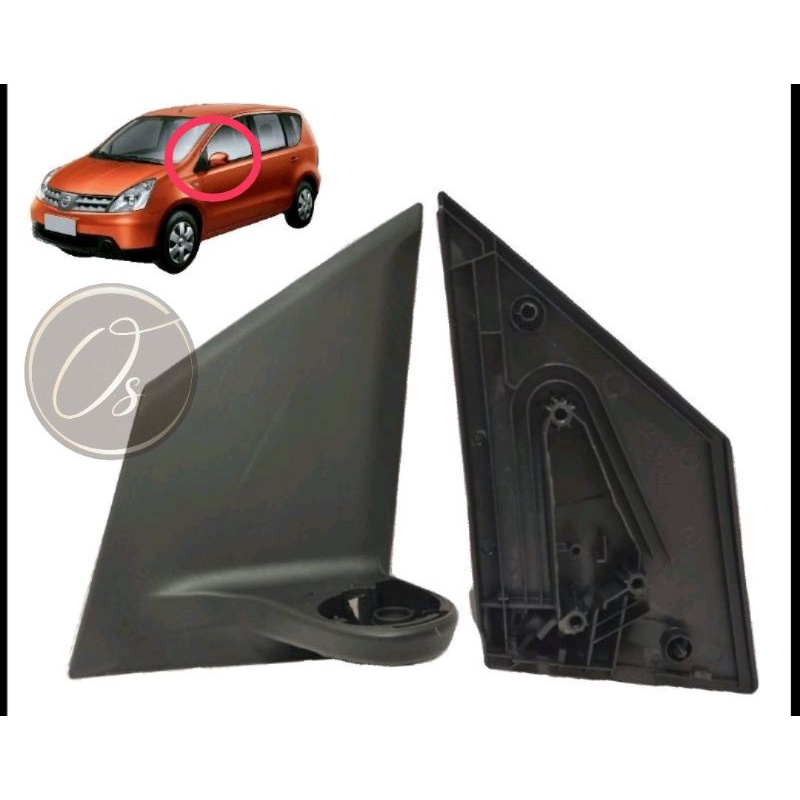 Chrome Side Mirror Bracket Cover Trim For 2008-2010 Chevy Captiva – LH & RH, Autoclover 4 thumbnail image