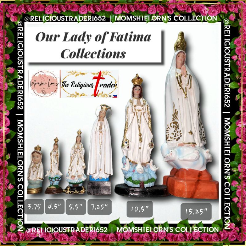 Our Lady of Fatima Collections | Mama Mary | Shopee Philippines
