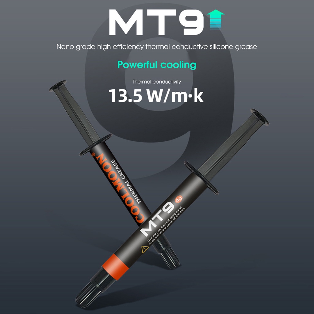 FM- for COOLMOON MT9 Cooling Paste 2g/4g 13.5W CPU Cooler Graphics Card ...