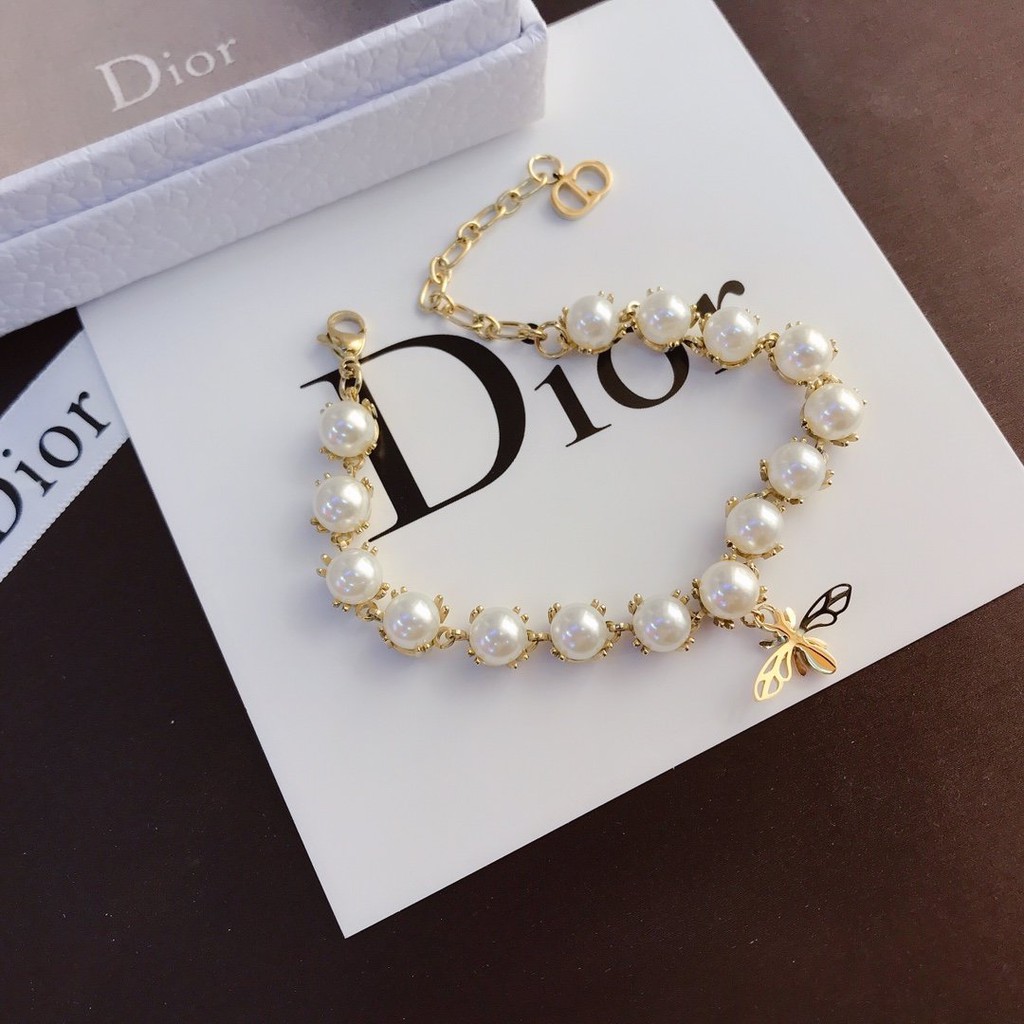 Dior bracelet deals with pearl