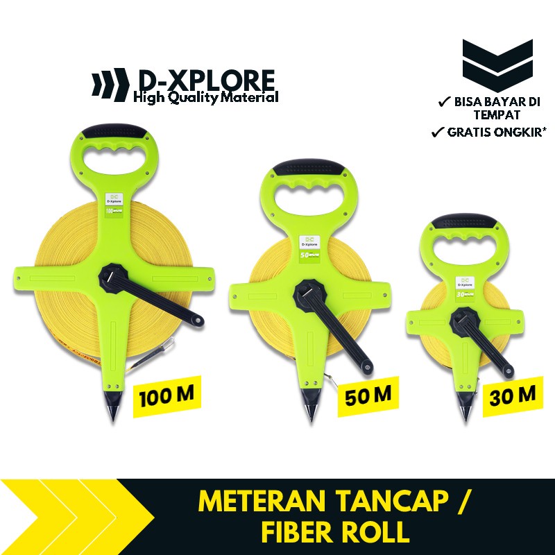 Construction Soil Roll Meter 30 50 100 Meters D-XPLORE TBMS970 | Shopee ...