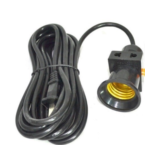 Lamp Socket Extension Cable Bulb connector ys588 5m extention cord