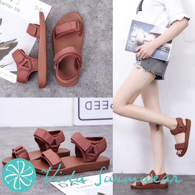 Korean store muffin sandals