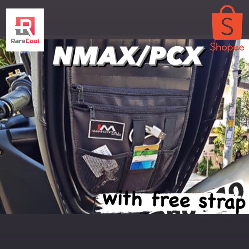 Rare Cool Nmax 155 Immortal 9 Pockets Under Seat Organizer Motorcycle