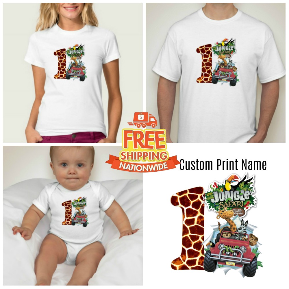 jungle safari family shirt