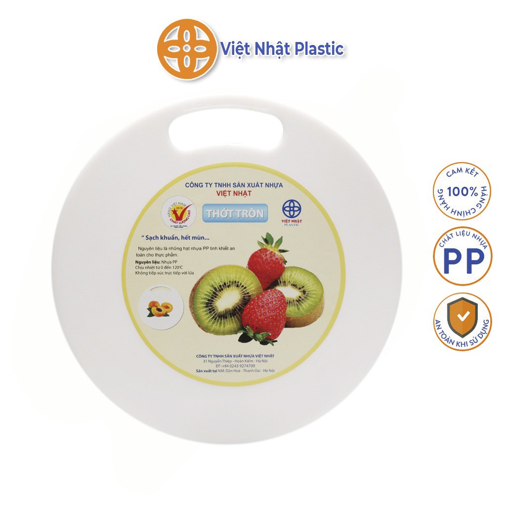 Vietnamesejapanese Round Plastic Cutting Board 24, 26 cm Shopee
