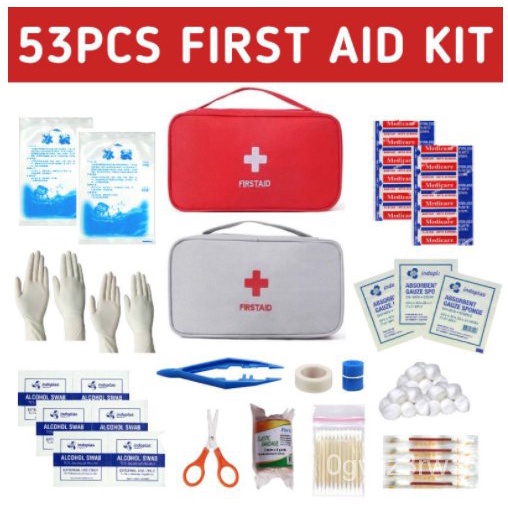 Save A Life: First Aid Kit, Emergency First Aid Kit Set, Emergency Kit Set,  New Normal Kit, Medical