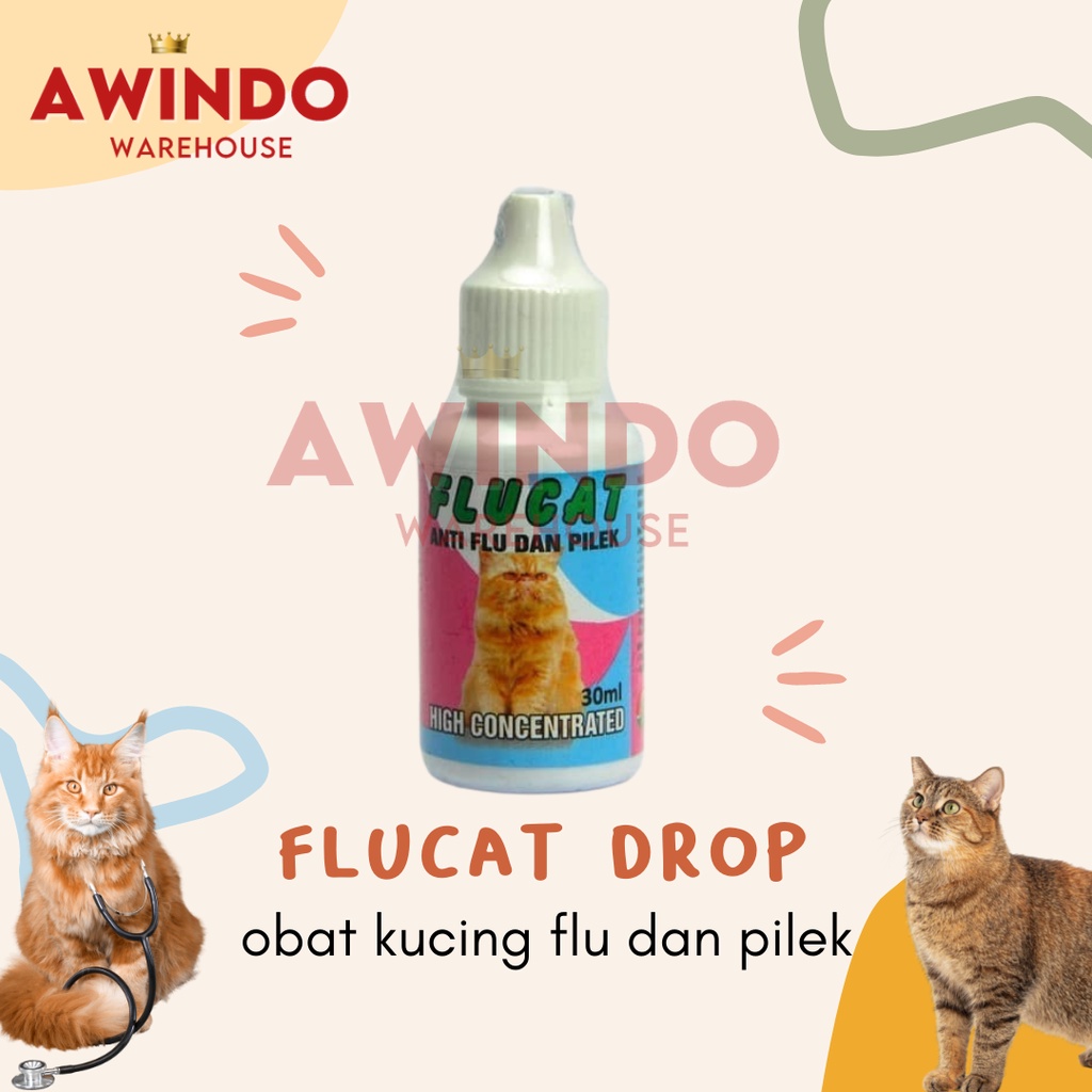 Cat shop flu medication