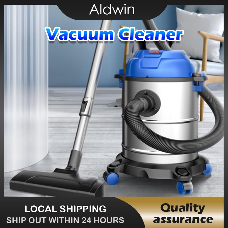 Household Vacuum Cleaner 12L Stainless Steel Tank Wet Dry Vacuums 3 in ...