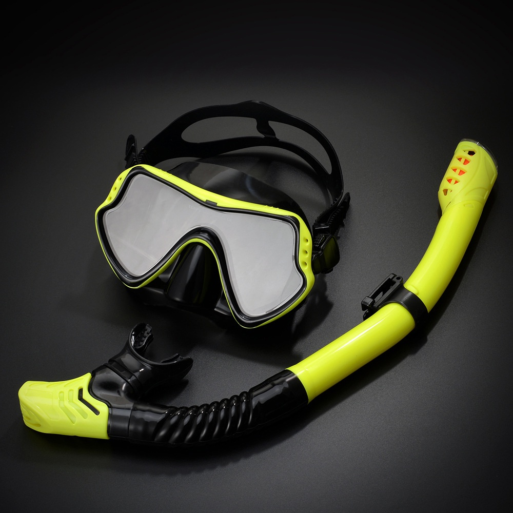 Snorkel Diving Mask Set Anti-fog Adult Swimming Di... - Vicedeal - Foto 2