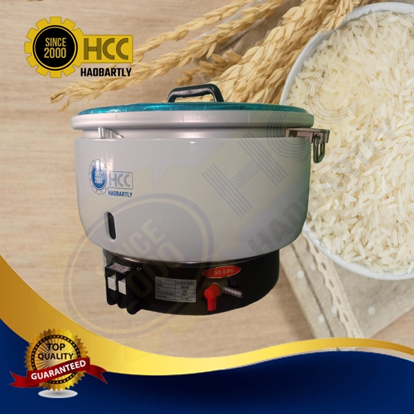 Commercial Gas Rice Cooker 10L 20L Capacity 60-120 cups Heavy Duty ...