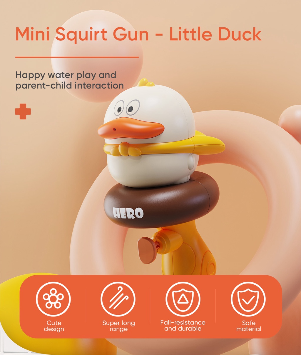 Yoboo Mini squirt gun - Little duck | Shopee Philippines