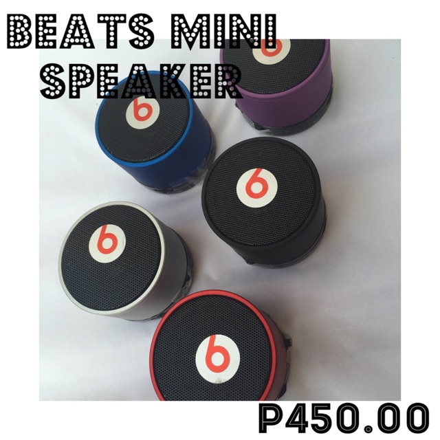 Beats bluetooth speakers mini hot sale price