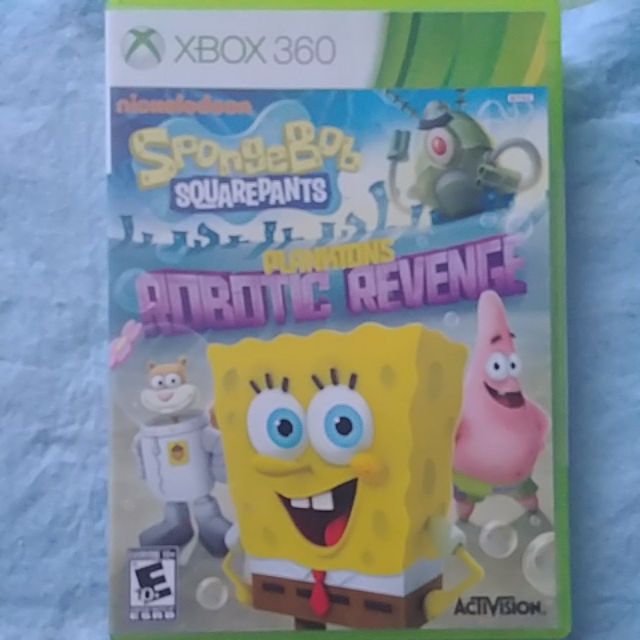 Xbox 360 spongebob squarepants planktons robotic revenge | Shopee ...