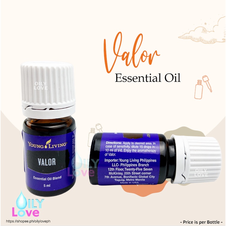 Young Living Valor Essential Oil Pure EO Confidence Boost Pain Reliever