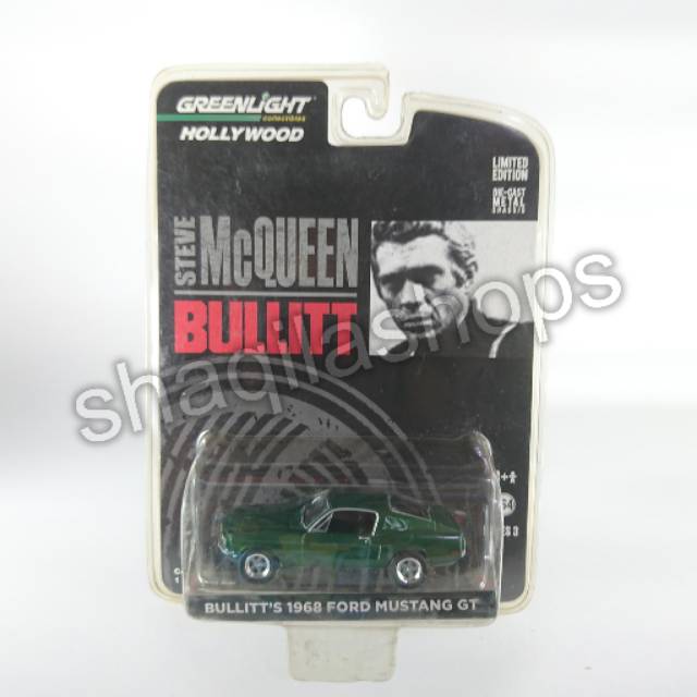 Ford Mustang Gt 1968 Steve Mcqueen Bullitt 1 64 Greenlight Hollywood ...