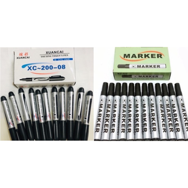 permanent marker 10pcs and 12pcs Shopee Philippines