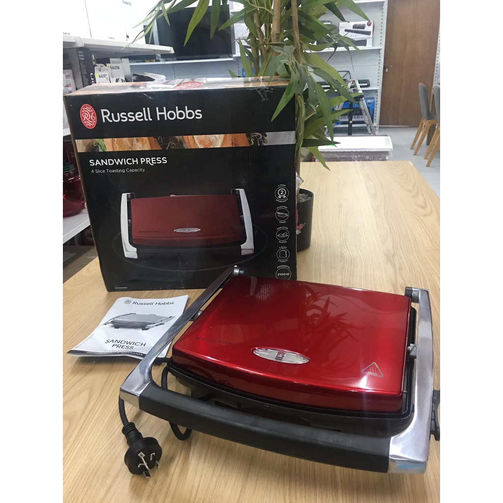 ASS Russell Hobbs Sandwich Press 4 Slice NO BOX Shopee Philippines
