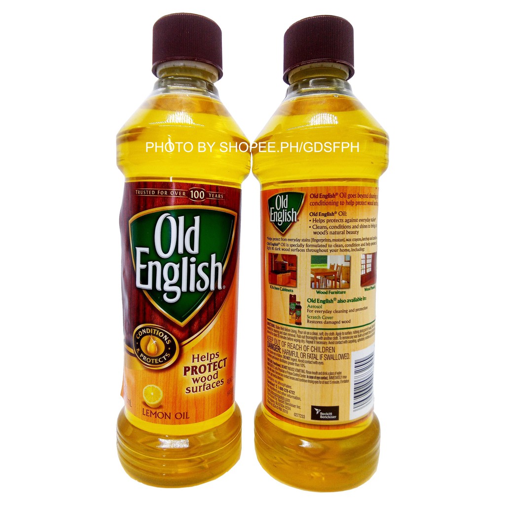 Old English Lemon Oil for Wood 473ml 16oz GDSFPH_S4 Shopee Philippines