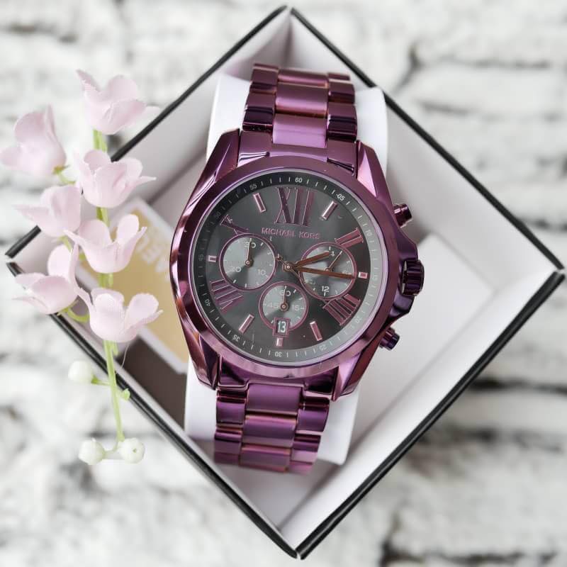 Michael Kors Bradshaw Black Dial Women s Watch MK6398 Shopee