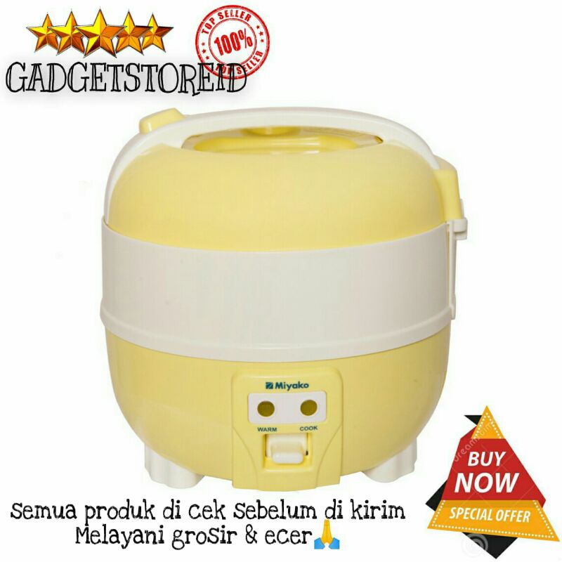 GG - Miyako Mcm610 rice cooker / magic com 1 liter 3in 1 bonus rice ...