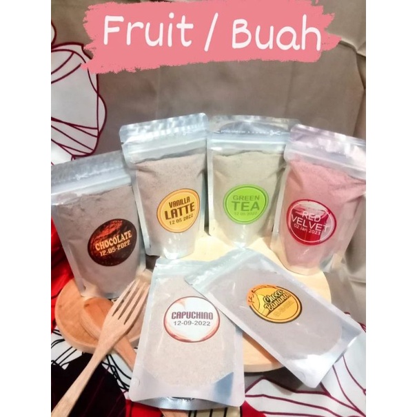 Fruits DRINK POWDER DRINK POWDER SAMPLE VARIANT PACKAGE | Shopee ...