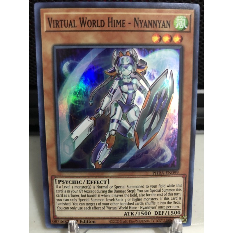 Virtual World Hime Nyannyan Yugioh | Shopee Philippines