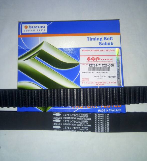 Suzuki FUTURA Timing Belt. Carry Injection. Apv. Arena. Baleno. Mega
