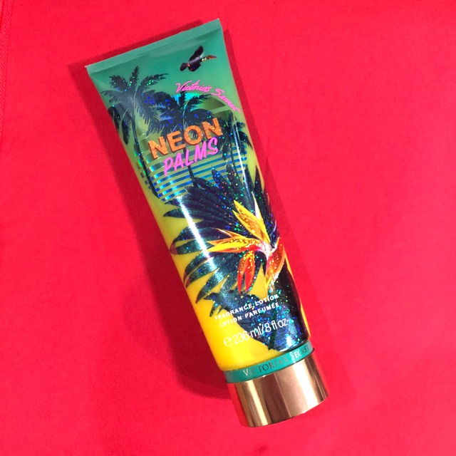 Victoria secret discount neon palms lotion
