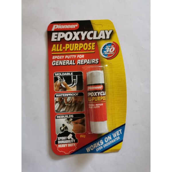 Pioneer Epoxy Clay Aqua/ Epoxy Putty EpoxyClay All Purpose